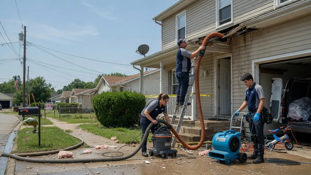 Water Damage Restoration in White Cloud, MI near me